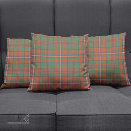 ScotsTee Shop Scottish MacKinnon Ancient Clan Tartan Pillow/ Pillow Cover Tartan Accessories for Home
