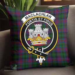 ScotsTee Shop Scottish MacLachlan Hunting Clan Crest Tartan Pillow/ Pillow Cover Tartan Accessories for Home