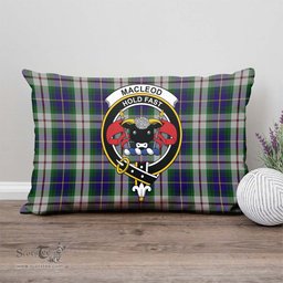 ScotsTee Shop Scottish MacLeod Of Californian Clan Crest Tartan Pillow/ Pillow Cover Tartan Accessories for Home