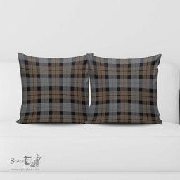 ScotsTee Shop Scottish MacKay Weathered Clan Tartan Pillow/ Pillow Cover Tartan Accessories for Home