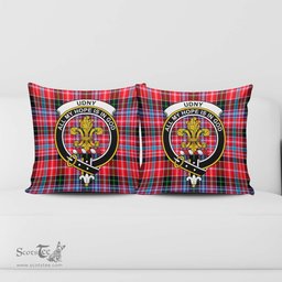 ScotsTee Shop Scottish Udny Clan Crest Tartan Pillow/ Pillow Cover Tartan Accessories for Home