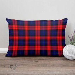 ScotsTee Shop Scottish McLaughlin Clan Tartan Pillow/ Pillow Cover Tartan Accessories for Home