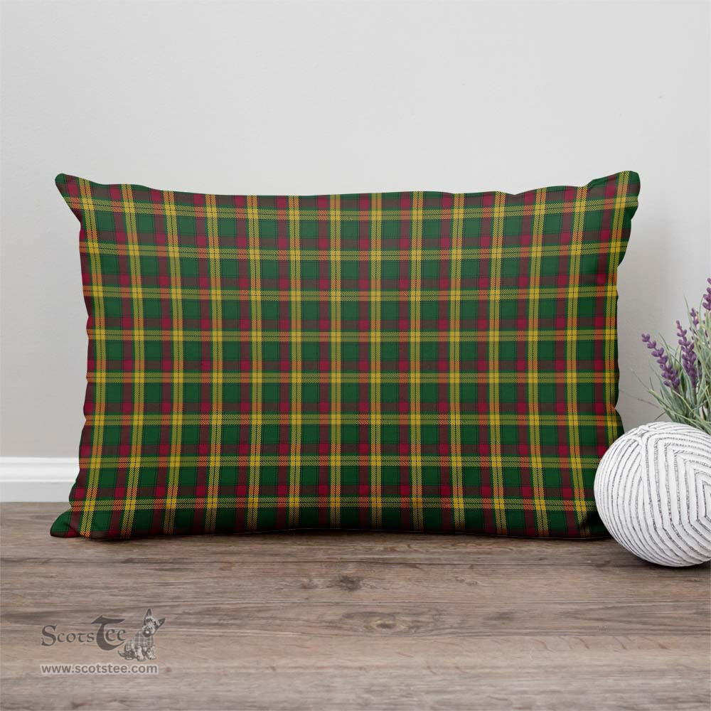 ScotsTee Shop Scottish MacMillan Ancient Clan Tartan Pillow/ Pillow Cover Tartan Accessories for Home
