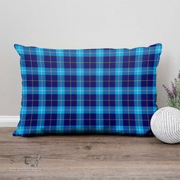 ScotsTee Shop Scottish McKerrell Clan Tartan Pillow/ Pillow Cover Tartan Accessories for Home