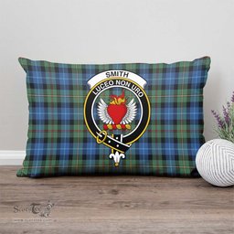 ScotsTee Shop Scottish Smith Ancient Clan Crest Tartan Pillow/ Pillow Cover Tartan Accessories for Home