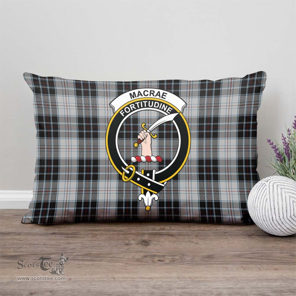 ScotsTee Shop Scottish MacRae Dress Clan Crest Tartan Pillow/ Pillow Cover Tartan Accessories for Home