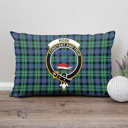 ScotsTee Shop Scottish Rose Hunting Ancient Clan Crest Tartan Pillow/ Pillow Cover Tartan Accessories for Home