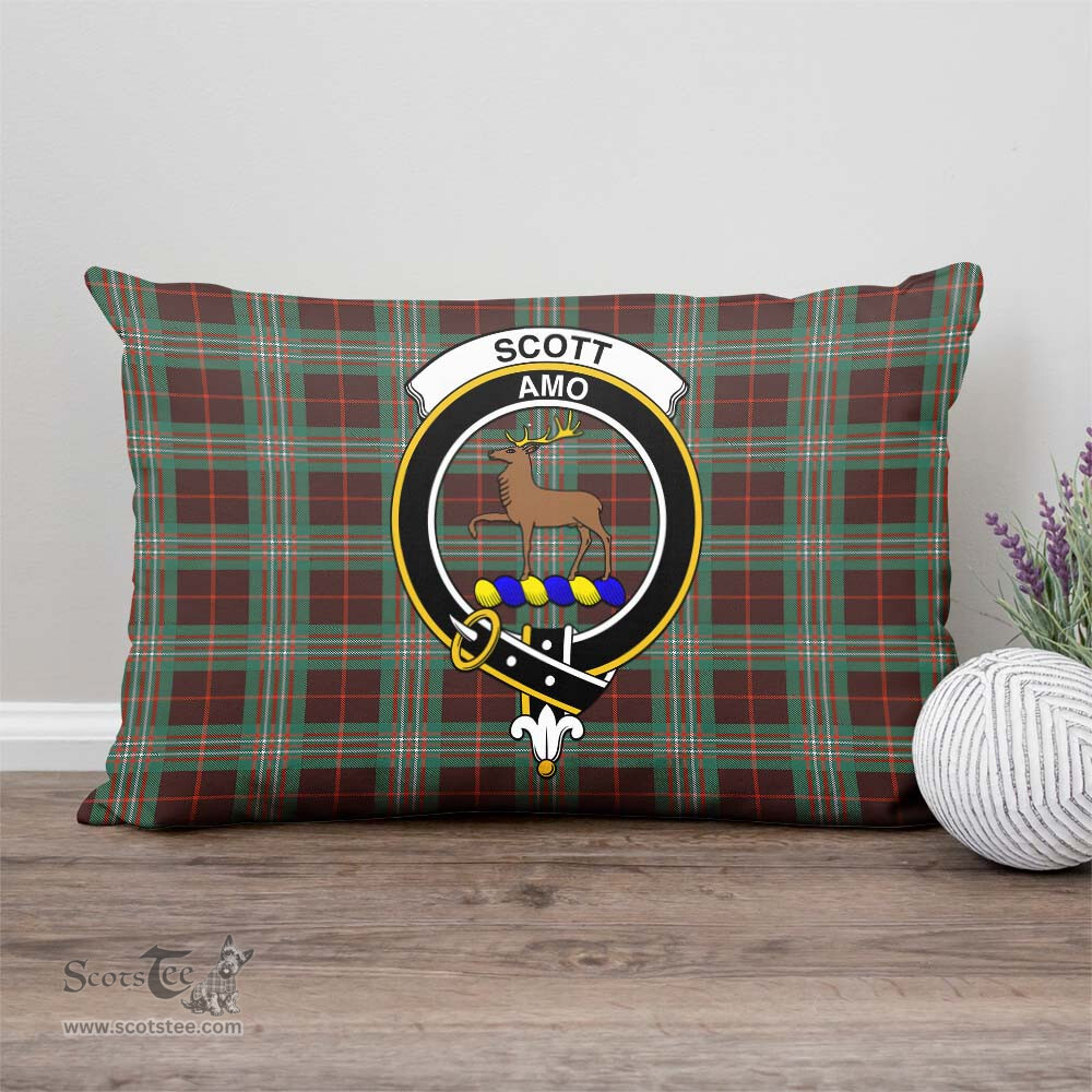 ScotsTee Shop Scottish Scott Brown Ancient Clan Crest Tartan Pillow/ Pillow Cover Tartan Accessories for Home