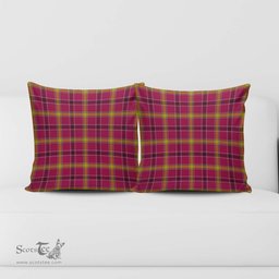 ScotsTee Shop Scottish O'Meehan Clan Tartan Pillow/ Pillow Cover Tartan Accessories for Home