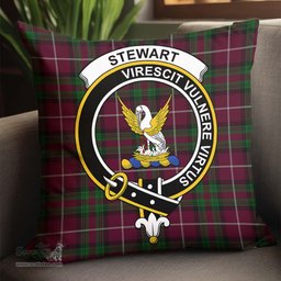ScotsTee Shop Scottish Stewart of Bute Hunting Clan Crest Tartan Pillow/ Pillow Cover Tartan Accessories for Home