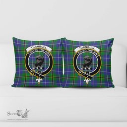 ScotsTee Shop Scottish Turnbull Hunting Clan Crest Tartan Pillow/ Pillow Cover Tartan Accessories for Home