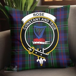 ScotsTee Shop Scottish Rose Hunting Clan Crest Tartan Pillow/ Pillow Cover Tartan Accessories for Home