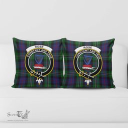 ScotsTee Shop Scottish Rose Hunting Clan Crest Tartan Pillow/ Pillow Cover Tartan Accessories for Home