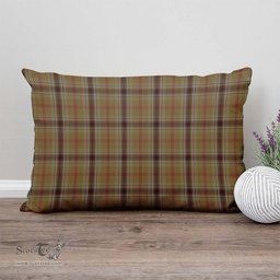 ScotsTee Shop Scottish O'Keefe Clan Tartan Pillow/ Pillow Cover Tartan Accessories for Home