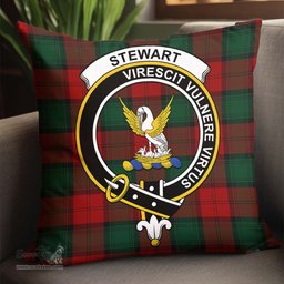 ScotsTee Shop Scottish Stewart of Atholl Clan Crest Tartan Pillow/ Pillow Cover Tartan Accessories for Home