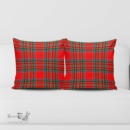 ScotsTee Shop Scottish MacBain Clan Tartan Pillow/ Pillow Cover Tartan Accessories for Home