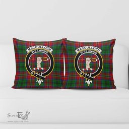 ScotsTee Shop Scottish MacCulloch Clan Crest Tartan Pillow/ Pillow Cover Tartan Accessories for Home