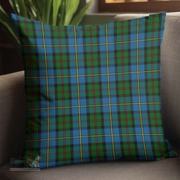 ScotsTee Shop Scottish MacLeod Green Clan Tartan Pillow/ Pillow Cover Tartan Accessories for Home