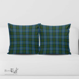 ScotsTee Shop Scottish MacLeod Green Clan Tartan Pillow/ Pillow Cover Tartan Accessories for Home