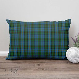 ScotsTee Shop Scottish MacLeod Green Clan Tartan Pillow/ Pillow Cover Tartan Accessories for Home