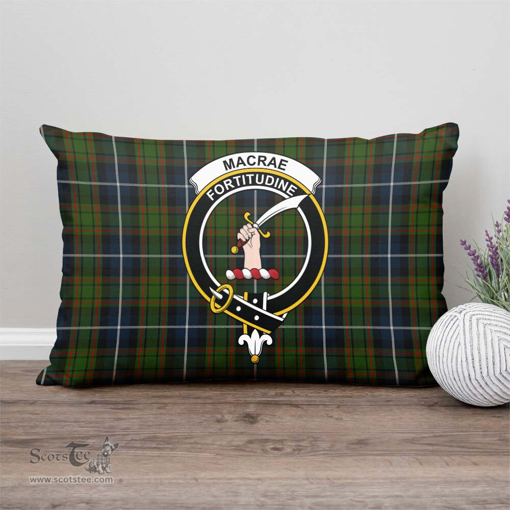 ScotsTee Shop Scottish MacRae Hunting Clan Crest Tartan Pillow/ Pillow Cover Tartan Accessories for Home