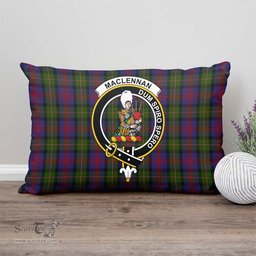 ScotsTee Shop Scottish MacLennan Clan Crest Tartan Pillow/ Pillow Cover Tartan Accessories for Home