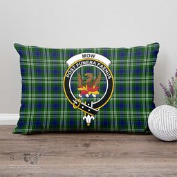 ScotsTee Shop Scottish Mow Clan Crest Tartan Pillow/ Pillow Cover Tartan Accessories for Home