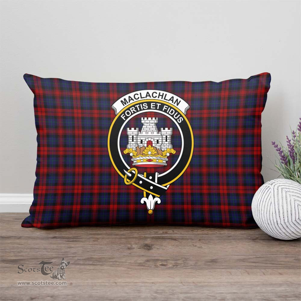 ScotsTee Shop Scottish MacLachlan Clan Crest Tartan Pillow/ Pillow Cover Tartan Accessories for Home