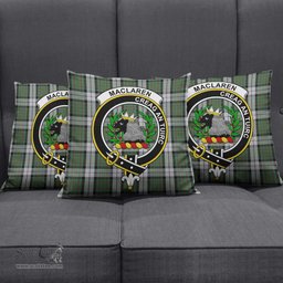ScotsTee Shop Scottish MacLaren Dress Clan Crest Tartan Pillow/ Pillow Cover Tartan Accessories for Home