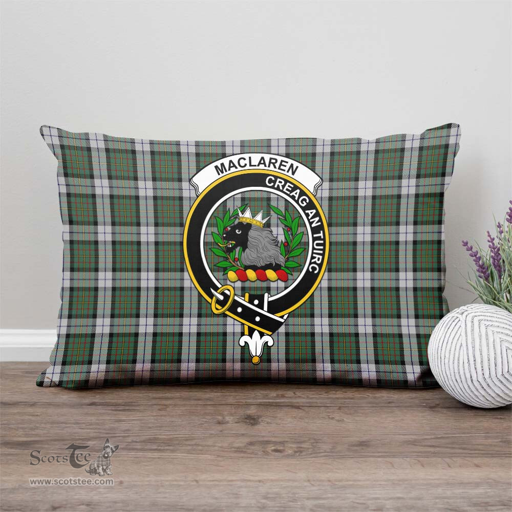 ScotsTee Shop Scottish MacLaren Dress Clan Crest Tartan Pillow/ Pillow Cover Tartan Accessories for Home