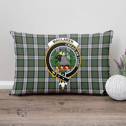 ScotsTee Shop Scottish MacLaren Dress Clan Crest Tartan Pillow/ Pillow Cover Tartan Accessories for Home
