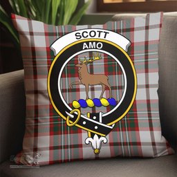 ScotsTee Shop Scottish Scott Dress Clan Crest Tartan Pillow/ Pillow Cover Tartan Accessories for Home
