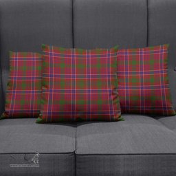 ScotsTee Shop Scottish MacRae Red Clan Tartan Pillow/ Pillow Cover Tartan Accessories for Home