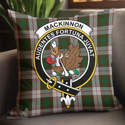 ScotsTee Shop Scottish MacKinnon Dress Clan Crest Tartan Pillow/ Pillow Cover Tartan Accessories for Home