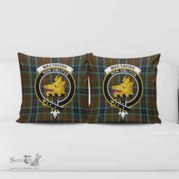 ScotsTee Shop Scottish MacTavish Hunting Clan Crest Tartan Pillow/ Pillow Cover Tartan Accessories for Home