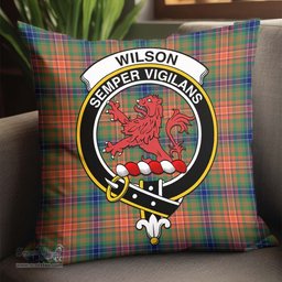 ScotsTee Shop Scottish Wilson Ancient Clan Crest Tartan Pillow/ Pillow Cover Tartan Accessories for Home