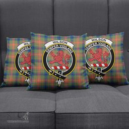 ScotsTee Shop Scottish Wilson Ancient Clan Crest Tartan Pillow/ Pillow Cover Tartan Accessories for Home