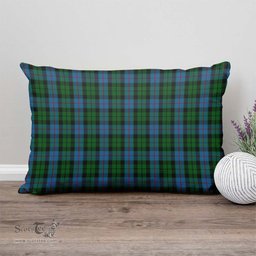 ScotsTee Shop Scottish Morrison Society Clan Tartan Pillow/ Pillow Cover Tartan Accessories for Home