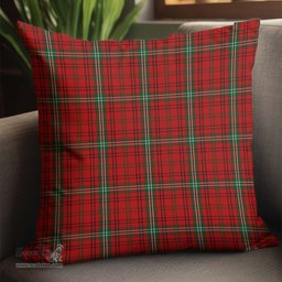 ScotsTee Shop Scottish Morrison Red Clan Tartan Pillow/ Pillow Cover Tartan Accessories for Home