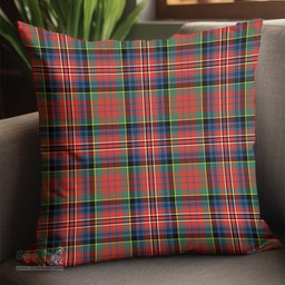 ScotsTee Shop Scottish MacPherson Ancient Clan Tartan Pillow/ Pillow Cover Tartan Accessories for Home