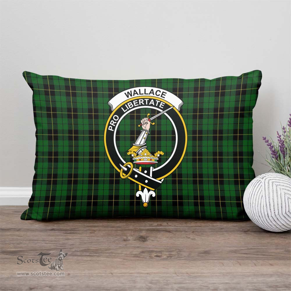 ScotsTee Shop Scottish Wallace Hunting Clan Crest Tartan Pillow/ Pillow Cover Tartan Accessories for Home