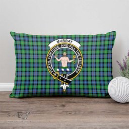 ScotsTee Shop Scottish Murray of Atholl Ancient Clan Crest Tartan Pillow/ Pillow Cover Tartan Accessories for Home