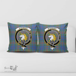ScotsTee Shop Scottish Stewart of Appin Hunting Ancient Clan Crest Tartan Pillow/ Pillow Cover Tartan Accessories for Home