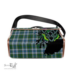 ScotsTee Shop Scottish MacNeil Dress Clan Tartan Canvas Bag Celtic Knot and Thistle with Scotland Map Bag