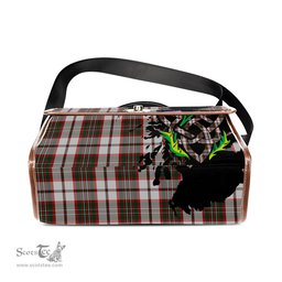 ScotsTee Shop Scottish Scott Dress Clan Tartan Canvas Bag Celtic Knot and Thistle with Scotland Map Bag