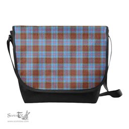 ScotsTee Shop Scottish Anderson Modern Clan Tartan Messenger Bag Plaid Shoulder Bag