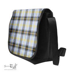 ScotsTee Shop Scottish Bell of the Borders Clan Tartan Messenger Bag Plaid Shoulder Bag