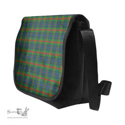 ScotsTee Shop Scottish Aiton Clan Tartan Messenger Bag Plaid Shoulder Bag