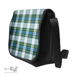 ScotsTee Shop Scottish Campbell Dress Clan Tartan Messenger Bag Plaid Shoulder Bag