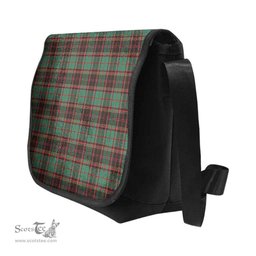 ScotsTee Shop Scottish Buchan Ancient Clan Tartan Messenger Bag Plaid Shoulder Bag